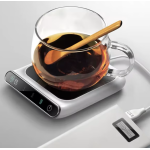 Inlcazitor electric pentru cana de cafea apa ceai sau biberon auto-oprire alimentare USB afisaj LCD