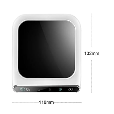 Inlcazitor electric pentru cana de cafea apa ceai sau biberon auto-oprire alimentare USB afisaj LCD