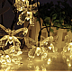 Instalatie 1500-11 Solara 50 LED - FLUTURI Crystal, ALB CALD 5m