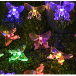 Instalatie 1500-11 Solara 50 LED - FLUTURI Crystal, MULTICOLOR 5m RGB