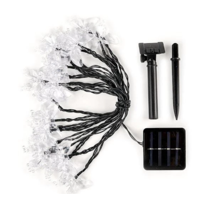 Instalatie 1500-11 Solara 50 LED - FLUTURI Crystal, MULTICOLOR 5m RGB