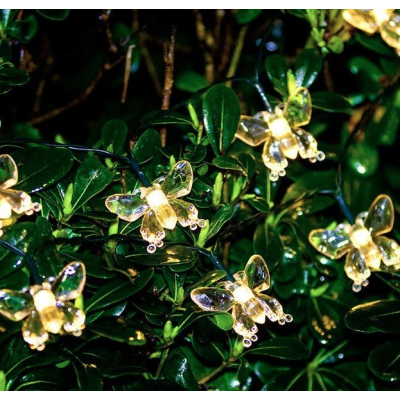 Instalatie 1500-11 Solara 50 LED - FLUTURI Crystal, ALB CALD 5m