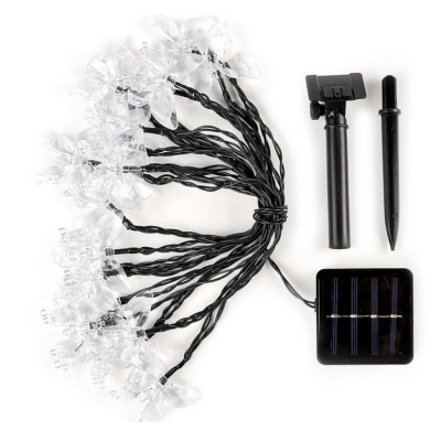 Instalatie 1500-11 Solara 50 LED - FLUTURI Crystal, ALB CALD 5m