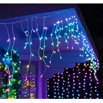 Instalatie 20 metri MULTICOLOR 500 LED tip turturi franjuri