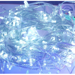 Instalatie de Craciun la priza cu 320 leduri lungime 15 metri ALB RECE 1500 17 Exterior Interior