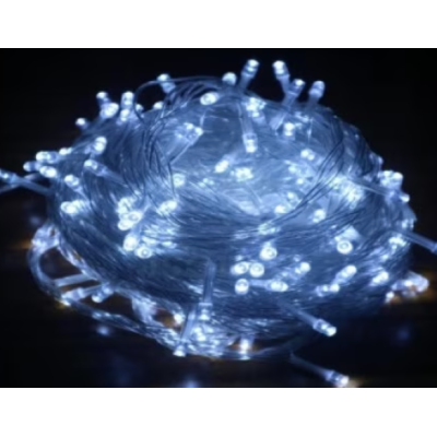 Instalatie de Craciun la priza cu 320 leduri lungime 15 metri ALB RECE 1500 17 Exterior Interior