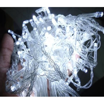 Instalatie de Craciun la priza cu 320 leduri lungime 15 metri ALB RECE 1500 17 Exterior Interior