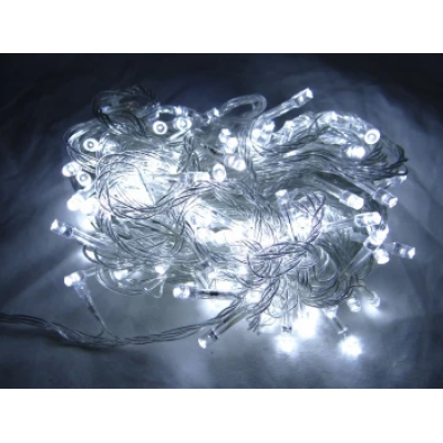 Instalatie de Craciun la priza cu 320 leduri lungime 15 metri ALB RECE 1500 17 Exterior Interior