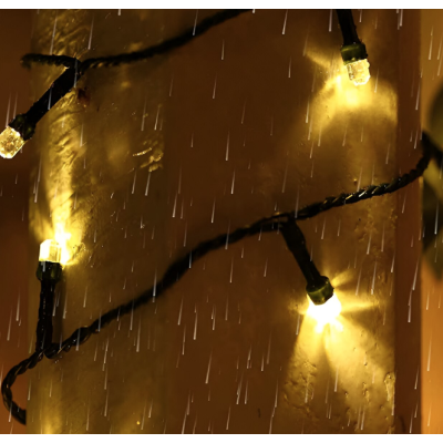 Instalatie de Craciun tip Rola interior sau exterior rezistenta 100m 500LED ALB CALD