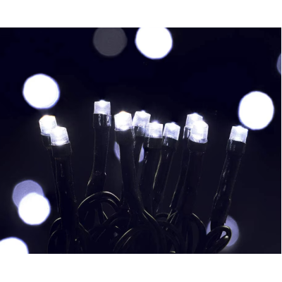 Instalatie de Craciun tip Rola interior sau exterior rezistenta 100m 500LED ALB RECE