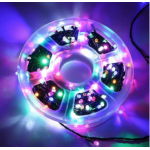 Instalatie de Craciun tip Rola interior sau exterior rezistenta 50m 300LED MULTICOLOR