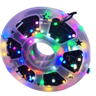 Instalatie de Craciun tip Rola interior sau exterior rezistenta 50m 300LED MULTICOLOR