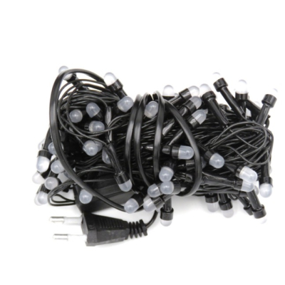 Instalatie liniara 100 LED 9m lumineaza intermitent MULTICOLOR