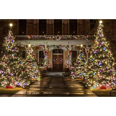 Instalatie multicolora 50m tip rola cu 240 LED 8 efecte de iluminare