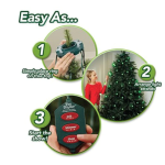 Instalatie pentru brad Tree Dazzler, 48 x LED, telecomanda