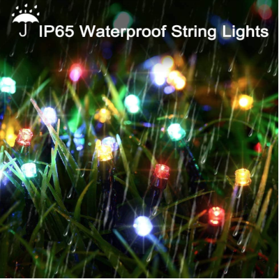 Instalatie solara 1500 16 MULTICOLORA cu 320 led lungime 12 metri telecomanda