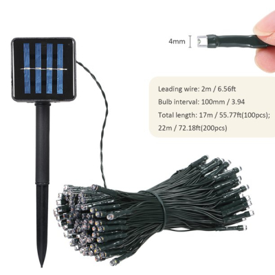 Instalatie Solara 200 LED SL200W Alb RECE lungime 20M