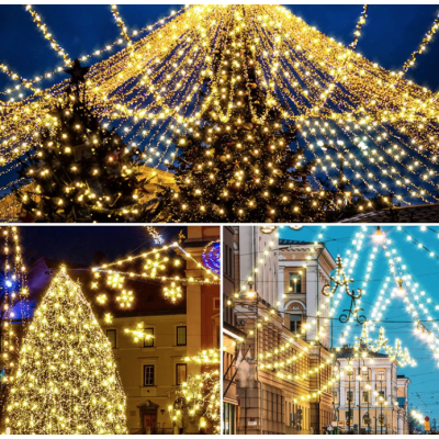 Instalatie Solara ALB CALD 1500 3 lungime 10 Metri cu 100 LED