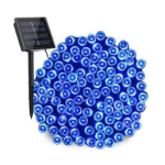 Instalatie solara decorativa 450 LED lungime 45  metri 1500 12 ALBASTRA