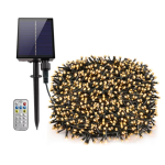 Instalatie solara decorativa 600 LED lungime 60 metri 1500 15 ALB CALD