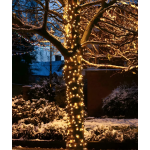 Instalatie solara decorativa 600 LED lungime 60 metri 1500 15 ALB CALD