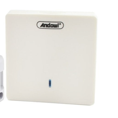 Intrerupator inteligent wireless pentru iluminat sau alimentare Andowl Q KG09