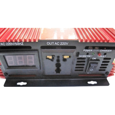 Invertor auto 12v-220v 3000w Portocaliu