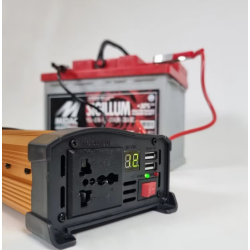 Invertor de tensiune auto KS500 putere 500W 12V 220V