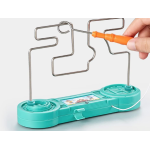 Joc interactiv Labirintul electric pentru copii turcoaz