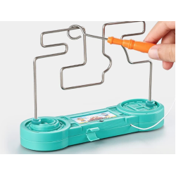 Joc interactiv Labirintul electric pentru copii turcoaz Joc interactiv Labirintul electric pentru copii turcoaz