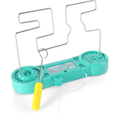 Joc interactiv Labirintul electric pentru copii turcoaz