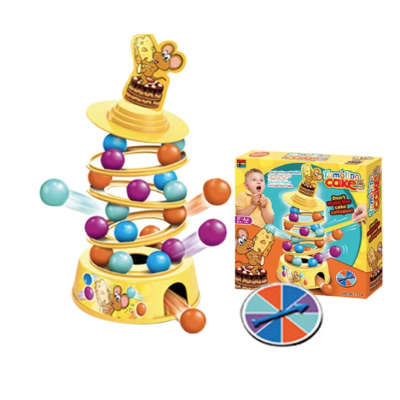 Joc interactiv pentru indemanare Tortul Buclucas cu Soricel