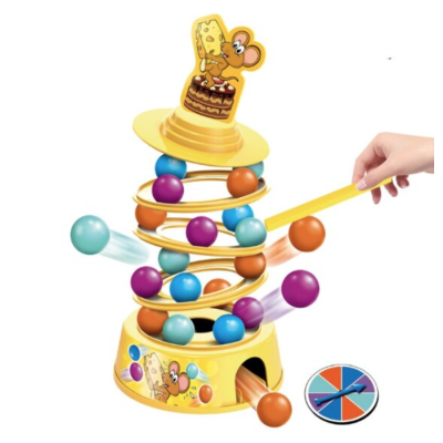 Joc interactiv pentru indemanare Tortul Buclucas cu Soricel