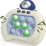 Jucarie interactiva antistress senzoriala functioneaza cu baterii 4 stiluri de joc efecte luminoase si sonore