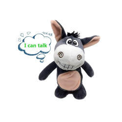 Jucarie interactiva de plus tip magarus vorbitor si mergator Jucarie interactiva de plus tip magarus vorbitor si mergator