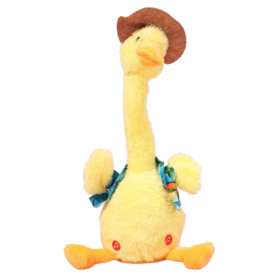 Jucarie interactiva Rata GALBENA Vorbeste Canta Inregistreaza si Repeta