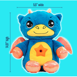 Jucarie Star Belly cu proiectie de stele tip lampa de veghe pentru copii ALBASTRU Jucarie Star Belly cu proiectie de stele tip lampa de veghe pentru copii ALBASTRU