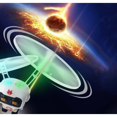 Jucarie Tip Robot Spatial Zburator