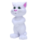 Jucarie Vorbitoare Talking Tom ALB 20 cm