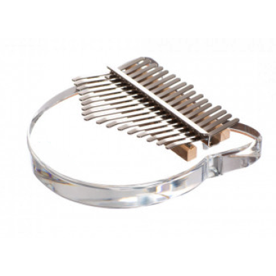Kalimba Instrument muzical cu 17 note Sticla transparenta model urechi pisica