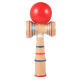 Kendama profesionala din lemn 21 cm model clasic cu bila ROSIE