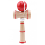 Kendama profesionala din lemn 21 cm model clasic cu bila ROSIE