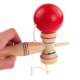 Kendama profesionala din lemn 21 cm model clasic cu bila ROSIE