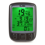 Kilometraj digital bicicleta SD 563A cu fir 25 functii afisaj temperatura ora comparator