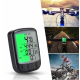 Kilometraj digital bicicleta SD 563A cu fir 25 functii afisaj temperatura ora comparator