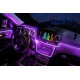 Kit 5 Benzi LED Lumini Ambientale auto RGB Control din Aplicatie Telefon 6 Metrii