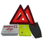 Kit AUTO: 1 X Trusa Medicala  2 x Triunghi Reflectorizant 1 X Vesta