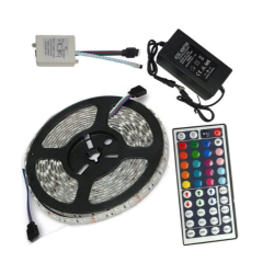 Kit Bandă RGB 5M 280 LED cu telecomanda mare si functii multiple 