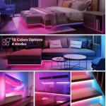 Kit Banda Led RGB cu USB lungime 2M telecomanda pentru TV PC Auto Casa Iluminat decorativ Q DT20