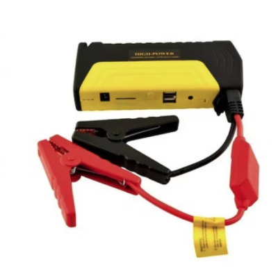 Kit baterie pentru pornirea masinii si incarcarea telefonului USB cu 4 adaptoare